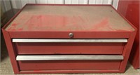 (F) Metal 2-Drawer Tool Box