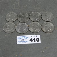 (8) Eisenhower Dollar Coins