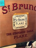 Vintage St. Bruno Flake pictural Advertisement