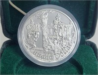 2002 CAD $1 Proof Capsule Golden Jubilee w/COA