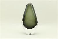 Orrefors Sommerso Glass Vase.