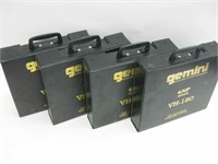 4 Gemini Wireless Systems w/ Cases - Untested