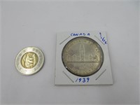 Dollar Canada 1939 silver