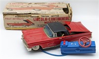 Cragstan Battery Op. Lincoln-Continental w/ Box