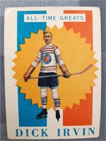 1960-61 Topps NHL Dick Irvin Card #60
