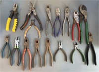 Assorted Wire Cutters, Side Cutters, Etc