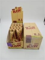 54 Packs of Kingsize RAW Cones