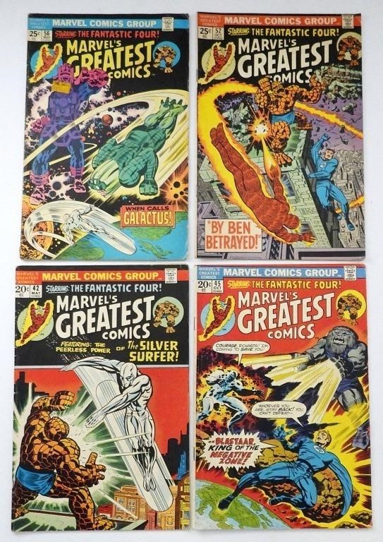 (4) VINTAGE MARVEL'S GREATEST COMICS