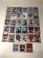 32 Star Insert Hockey Cards #2