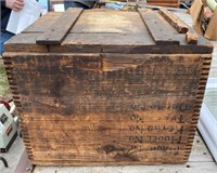 19" x20" Dovetailed Wood Box