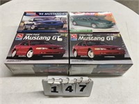 (4) Unopened Ford Mustang Models