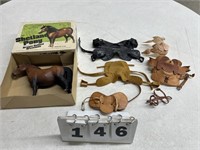 Toy Saddles & Bryer Shetland Pony