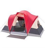 E1019  Alpha Camp 6 Person Camping Tent