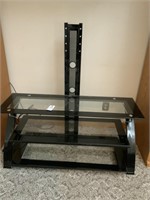 Glass Tv Stand Fits 50inch Tv Possibly