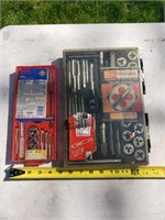 Tap and die set including craftsman