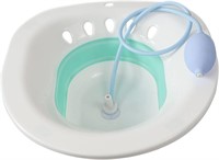 Sitz Bath for Hemorrhoids  Toilet Seat (Green)