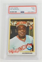 1978 Topps Joe Morgan #300 - PSA Graded Near-Mint