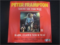 PETER FRAMPTON SIGNED ALBUM COVER WITH COA