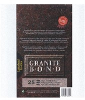 GRANITE BOND 24LB GREY 25/PACK