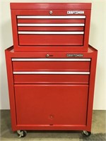 Craftsman Rolling Stack Tool Chest w Extras