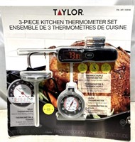 Taylor 3 Piece Thermometer Set