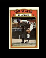 1972 Topps #446 Tom Seaver IA VG to VG-EX+
