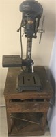 Craftsman drill press with stand equipped with