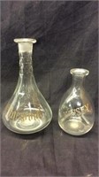 Edgewood and Kinsey Decanters