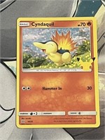 Pokemon Cyndaquil Holo 10/25