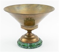 Neoclassical Revival Style Brass Jardiniere
