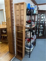 3 Tier wooden dowel- hanging display box,