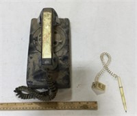 Kellogg wall mount rotary phone