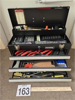 TOOL BOX W/ CONTENTS SEE PICS