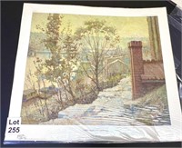 Paul Sawyier Print “View From The Arsenal”