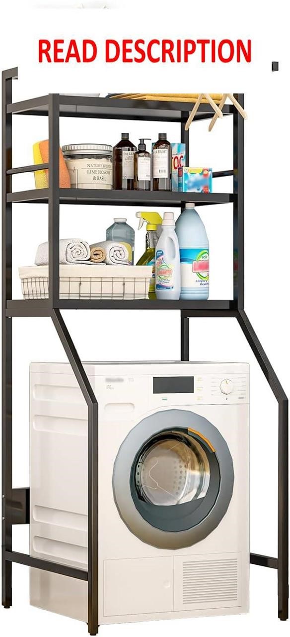 Over Washer Dryer Storage Shelf, Durable