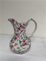 Floral pitcher