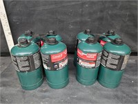 8 new canisters of propane