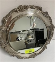SILVER PLATE MIRRORED TRAY