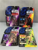 Star Wars Chewbacca, darth Vader, Leia, and lak