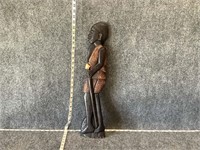 Wooden Carved African Man Decor