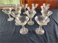 Vintage Imperial Candlewick Glassware  5" tall