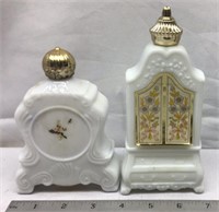 E2) antique Avon bottles/leisure hours and field