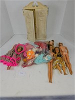 Vintage Barbie wardrobe, clothing, dolls