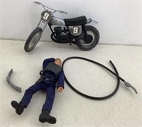 Big Jim doll and motorcycle