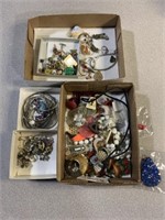Costume jewelry, including pins, bracelets,