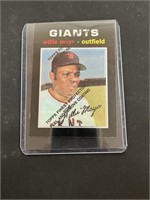 Willie Mays Card