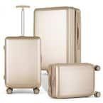 Nested Hardside Luggage Set TSA Compliant - 3pcs