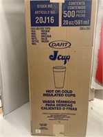 Case of 500 20oz. Hot / Cold Insulated Cups