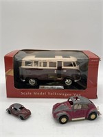 Vintage Volkswagen Die Cast Cars