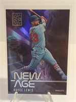 2022 Panini Capstone New Age Royce Lewis